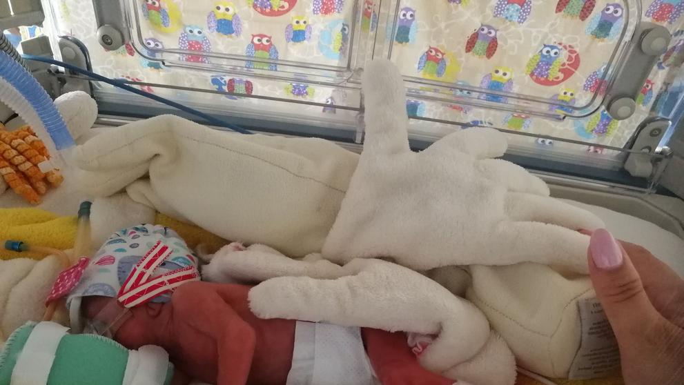 Jituška po porodu vážila 650 gramů