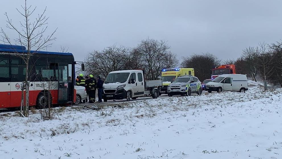 Nehoda u Přehvozdí na Kolínsku - 3