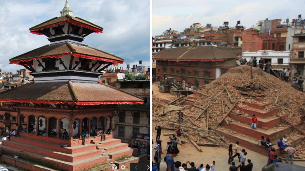 Zemětřesení v Nepálu - Kathmandu