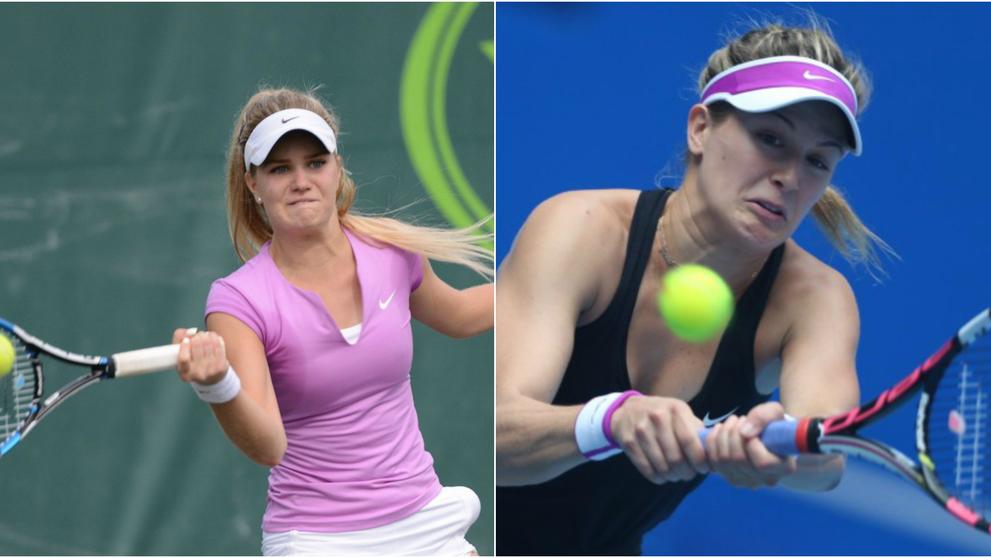 Monika Kilnarová a Genie Bouchardová