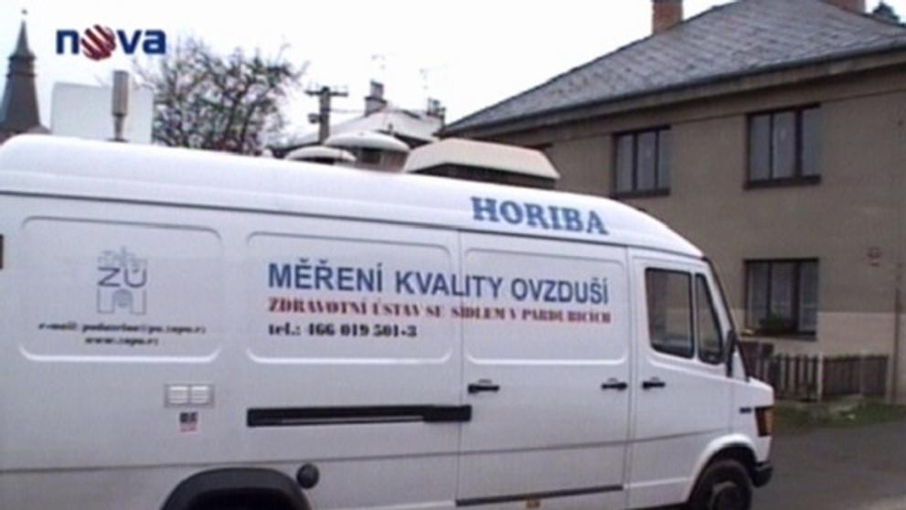 Vůz na měření kvality ovzduší