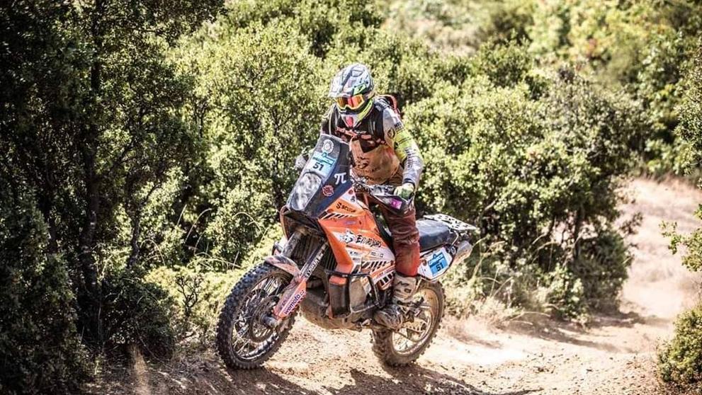 Martin na trase Serres Rally