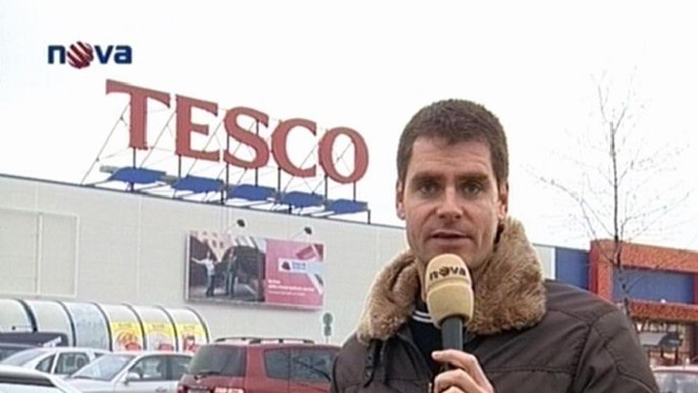 Záběry TV Nova.