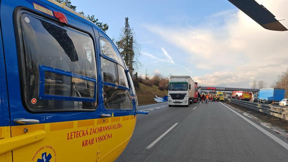 Tragická dopravní nehoda na D1 (4)