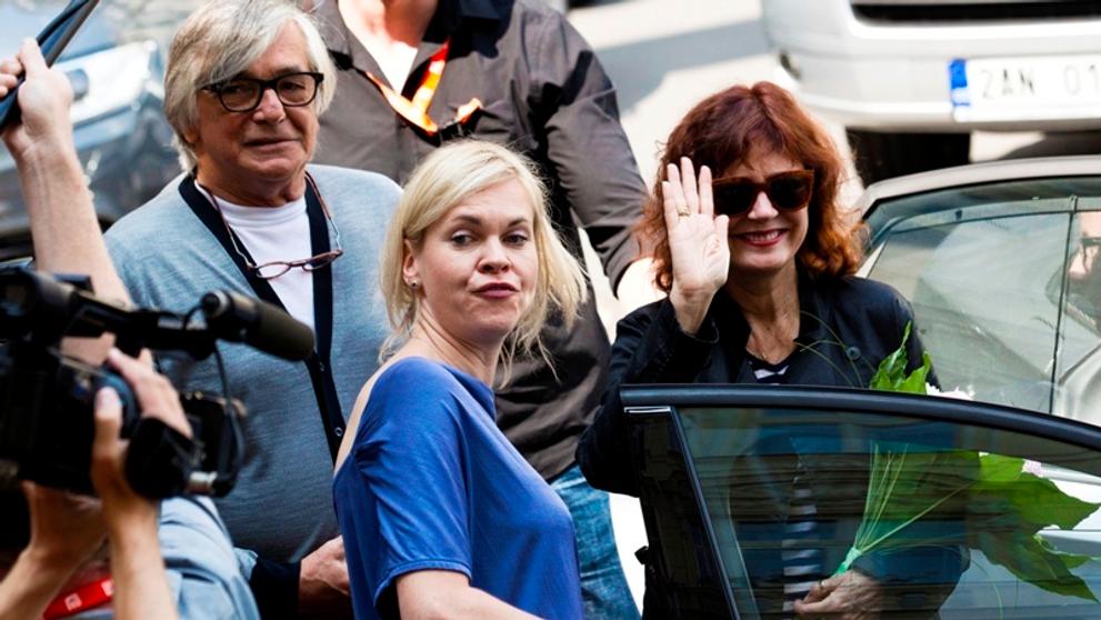 Susan Sarandonová na festivalu v Karlových Varech