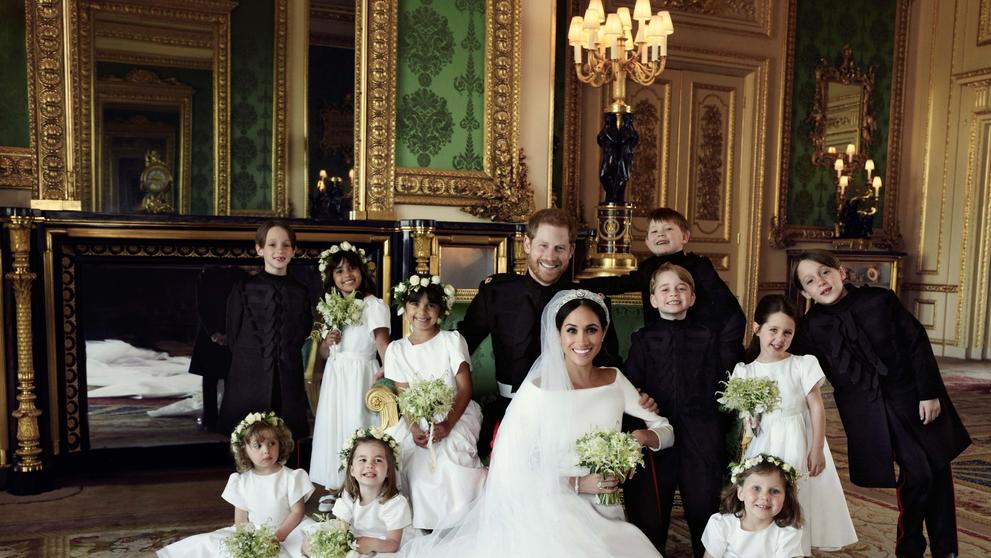 Oficiální svatební foto prince Harryho a Meghan