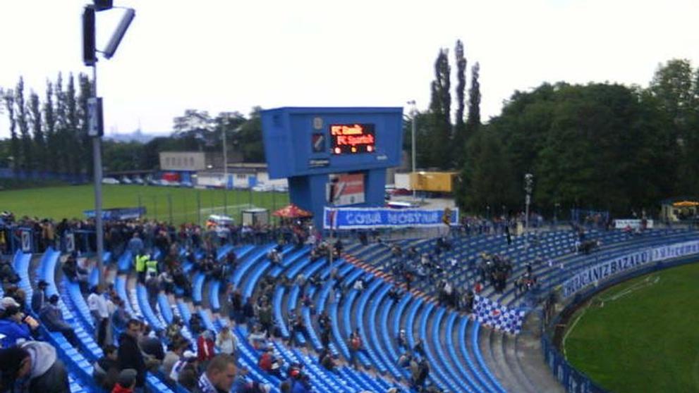 Fotbal v Ostravě