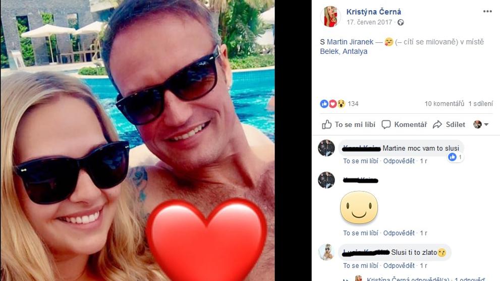 Kristýna Černá a Martin Jiránek