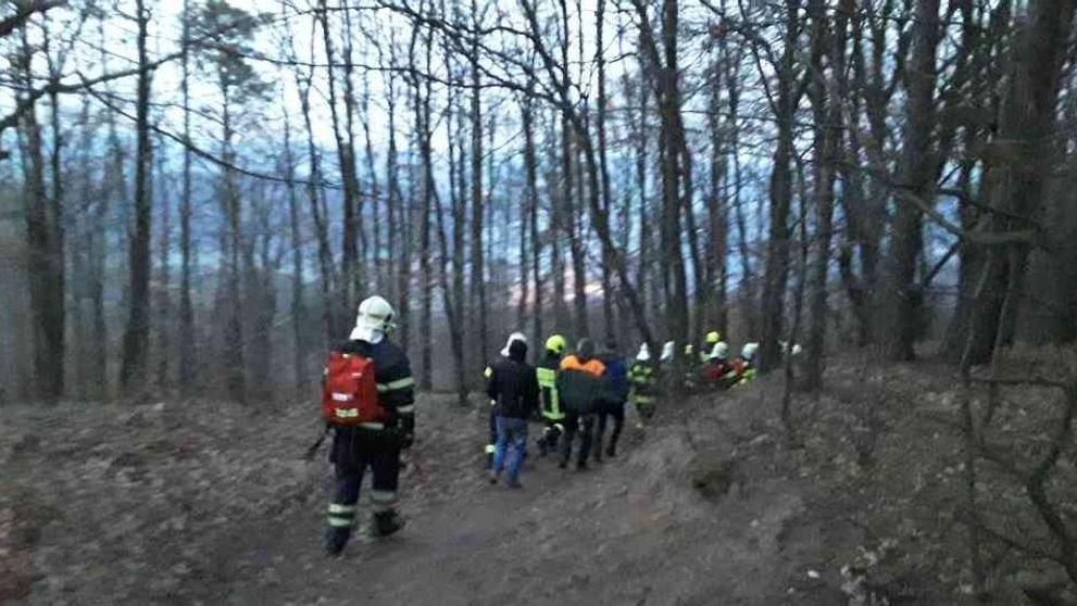 Lesní Požár na Blanensku - 1