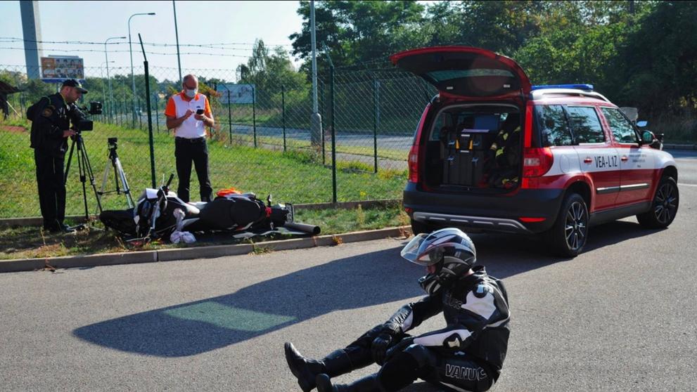 Testování systému eCall v motorkách - 9