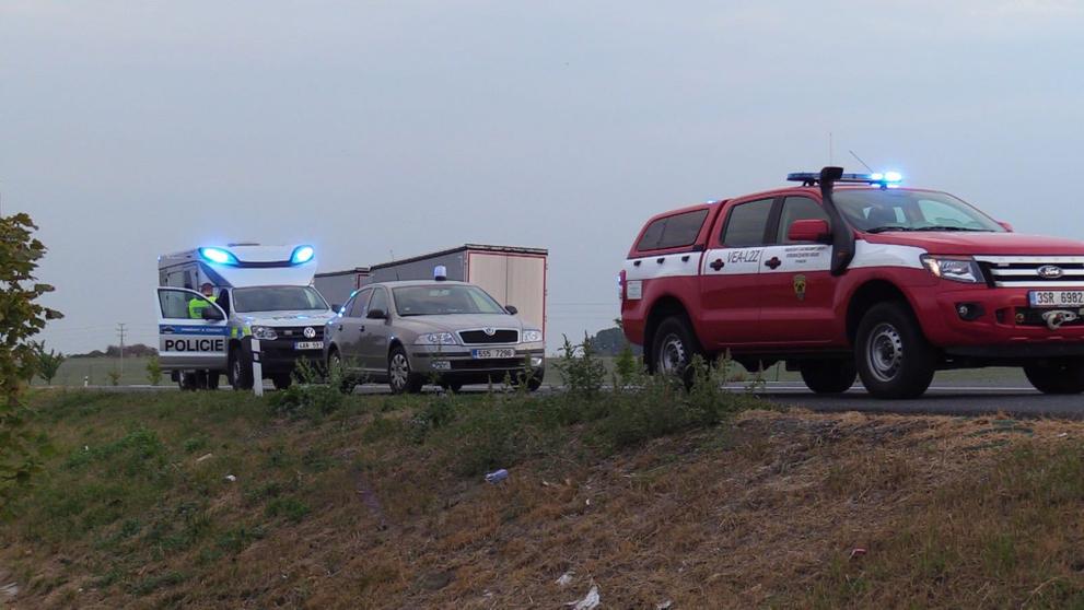 Smrtelná nehoda osobního auta u Nymburka - 2