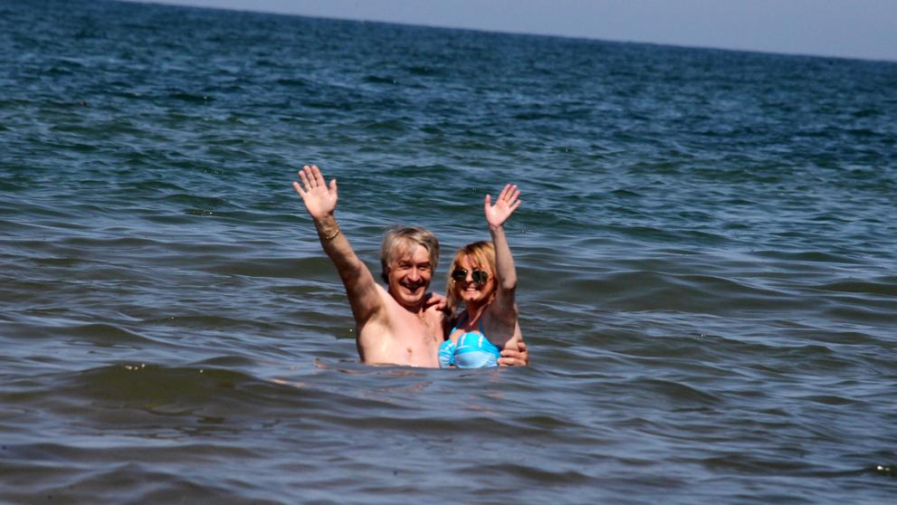Iveta s Pepou v moři - 1