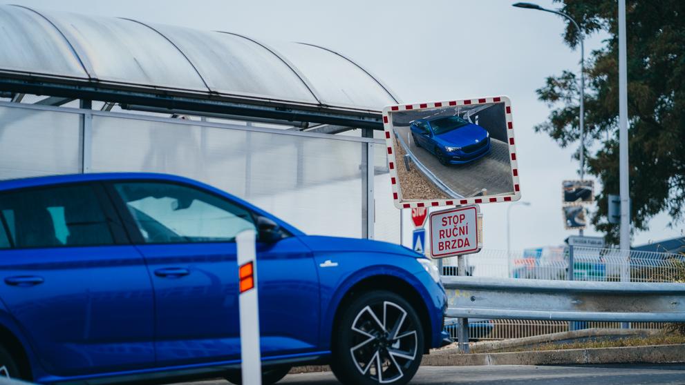 Zkušební polygon Škoda Auto v Mladé Boleslavi