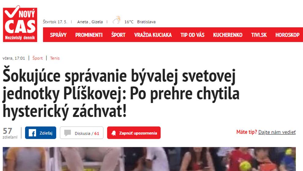 Slováci to nazvali hysterickým záchvatem