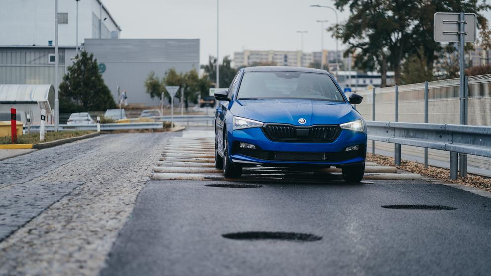 Zkušební polygon Škoda Auto v Mladé Boleslavi