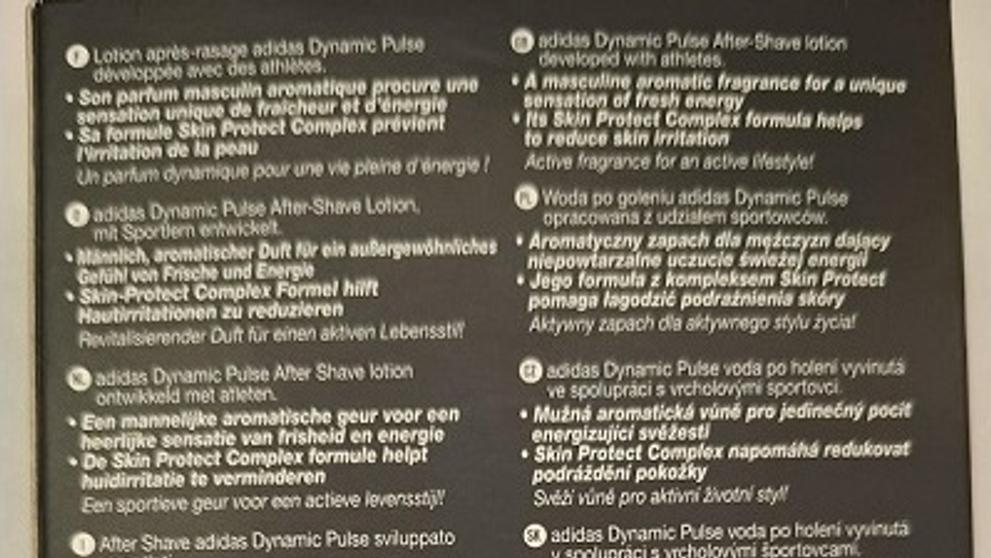 Adidas, AFTER-SHAVE, DYNAMIC PULSE, 50 ml, 100 ml (3)