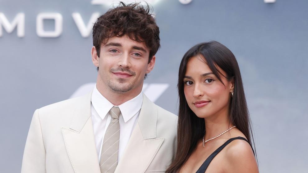 Charles Leclerc a partnerka Alexandra Saint Mieuxová