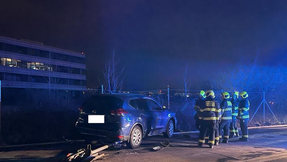 Střet auta a chodce na Zličíně