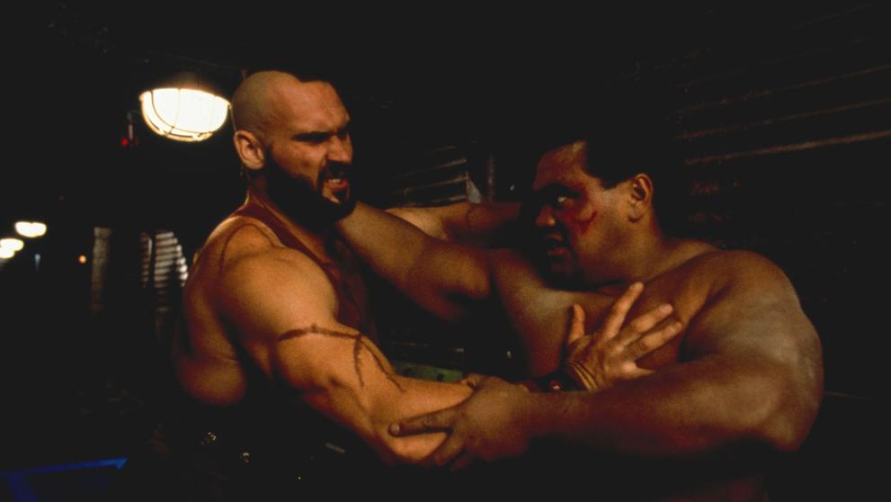 Andrew Bryniarski a Peter Navy Tuiasosopo ve filmu Street Fighter, 1994