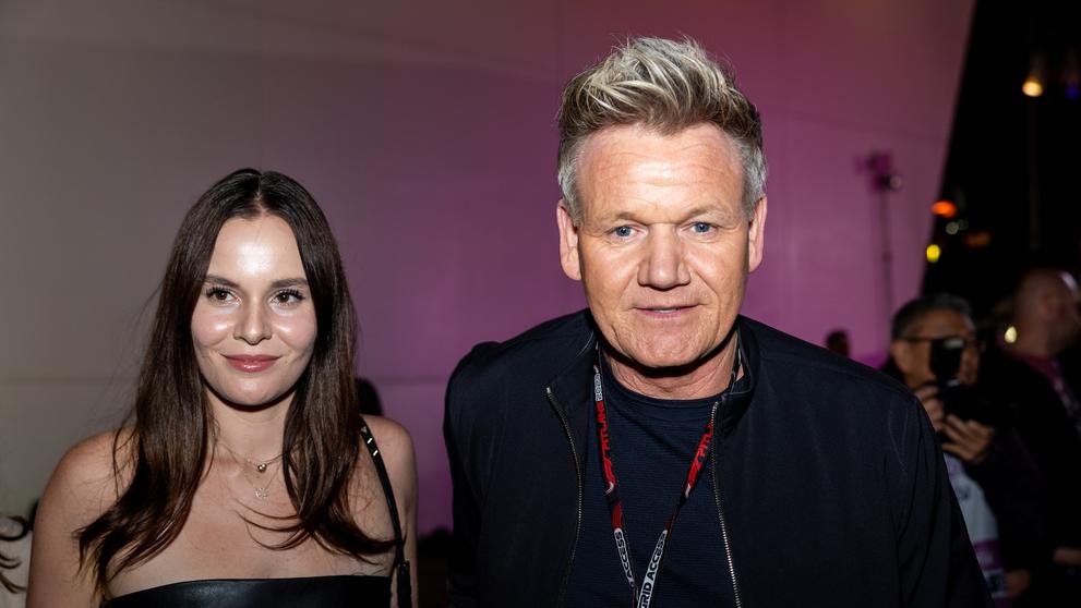 Gordon Ramsay s dcerou Holly, 18. 11. 2023 Formula 1 Las Vegas Grand Prix
