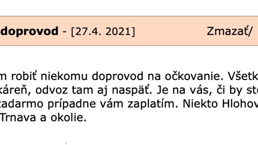 Slováci si najímají seniory kvůli očkování - 7