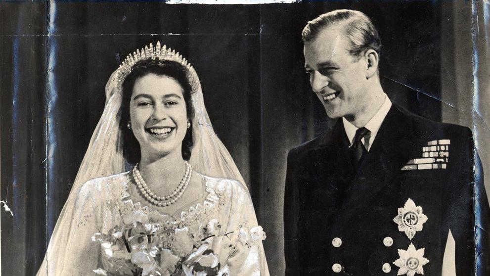 Královna Alžběta a princ Phillip - 1947