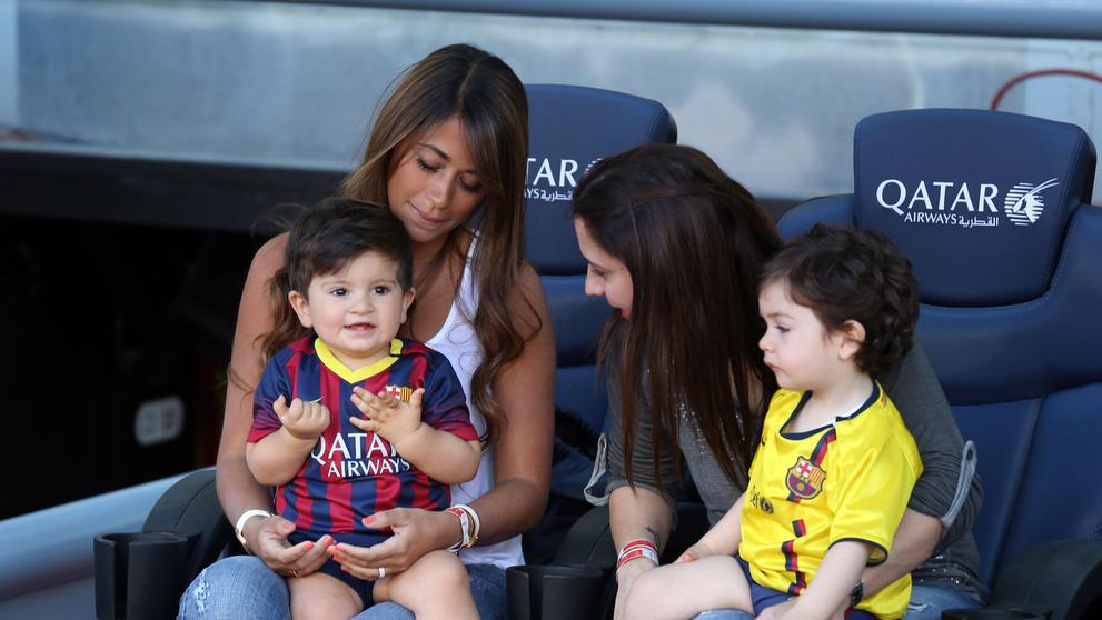 Lionel Messi s rodinou - 3