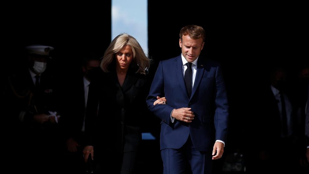 Rozloučení s Jeanem-Paulem Belmondem - Emmanuel Macron