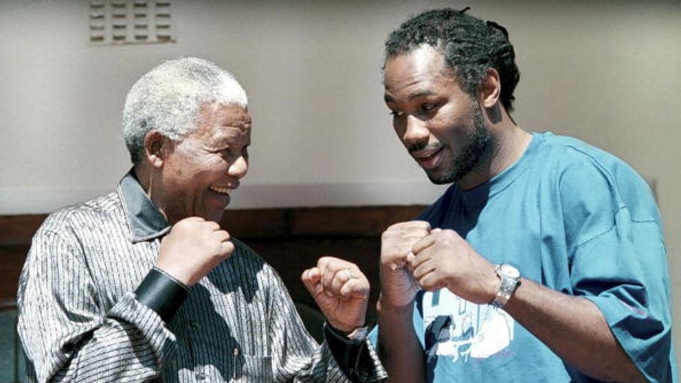 Nelson Mandela - boxer - 2