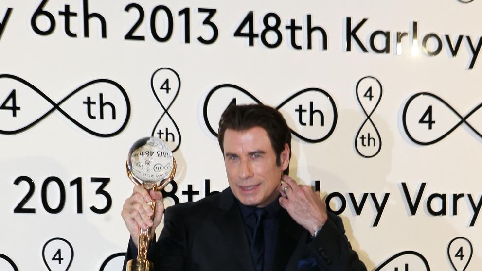 John Travolta s cenou na MFF v Karlových Varech