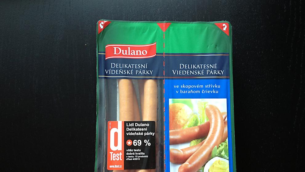 Test - párky - Dulano
