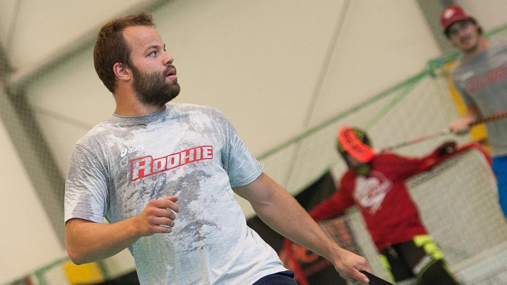 Radko Gudas na florbalovém Rookie Campu - 2