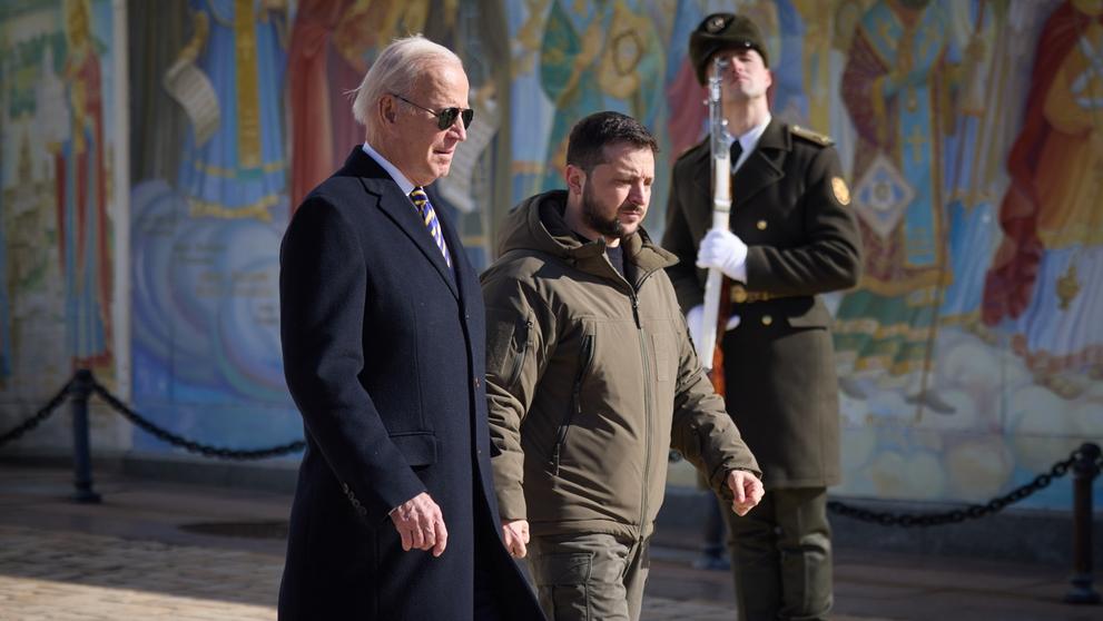 Joe Biden Volodymyr Zelenskyj