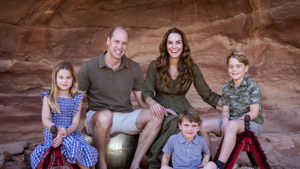 Vánoční přání od prince Williama a princezny Kate 2021