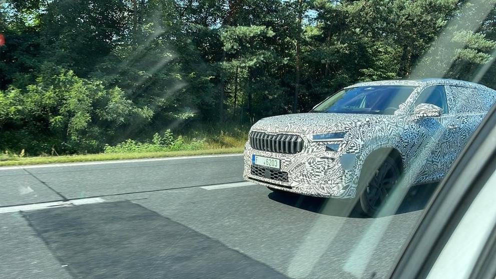 Testovaná Škoda Kodiaq