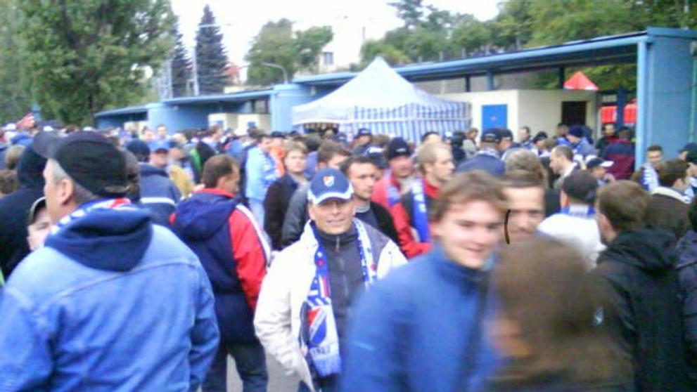 Fotbal v Ostravě
