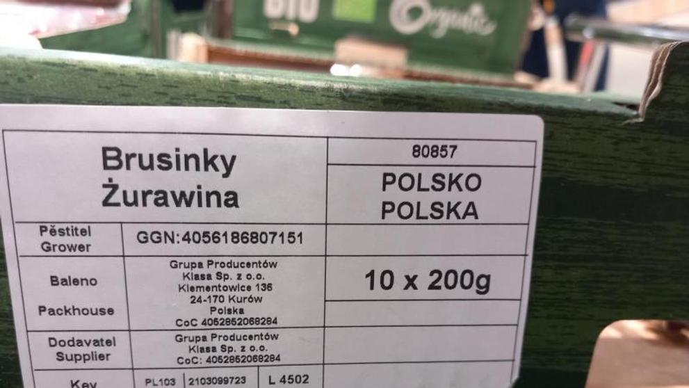 Klikva byla mylně prodávána jako brusinky (2)