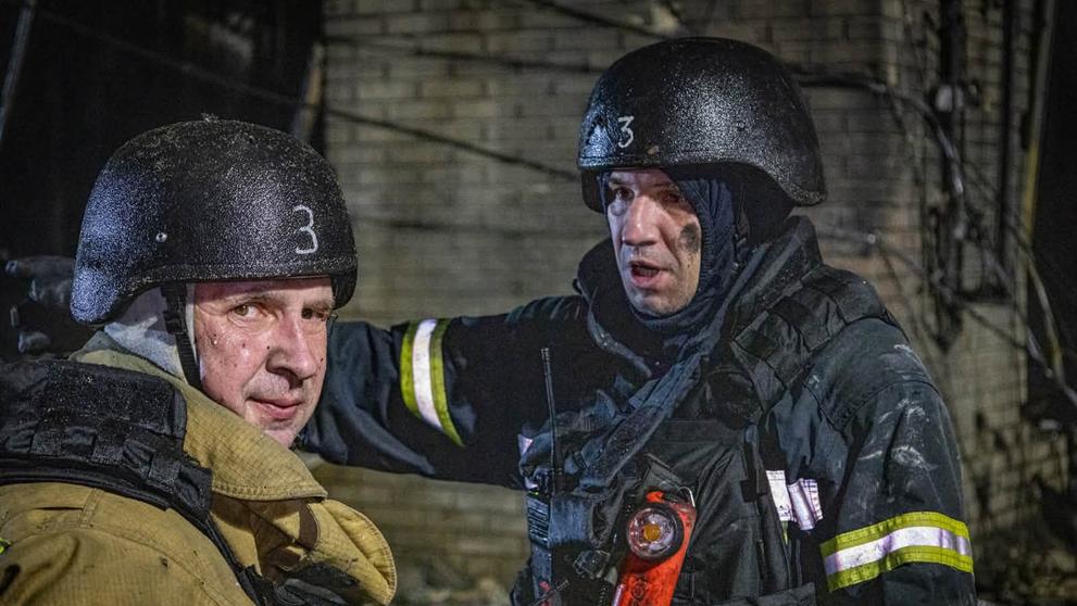 Následky ruského útoku na Charkov