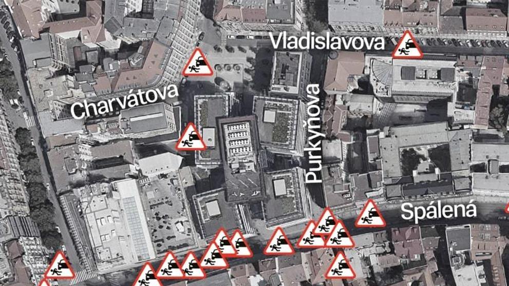 Nebezpečné křižovatky Praha - 2