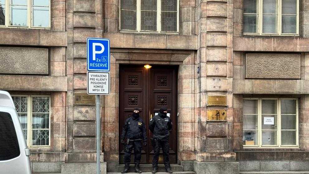 Zásah v budově Městského úřadu Černošice