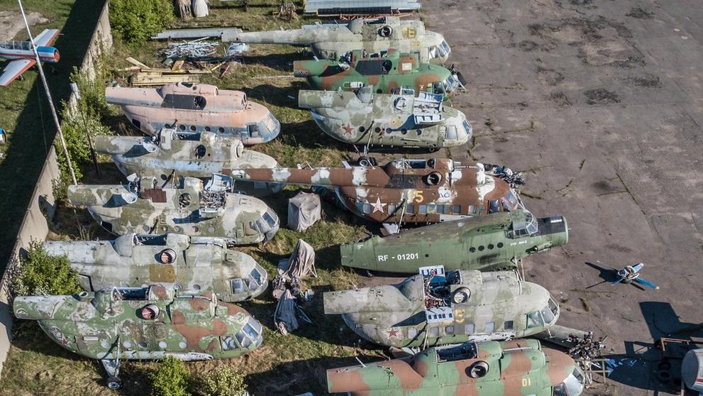 Opuštěná ruská vojenská technika (1)