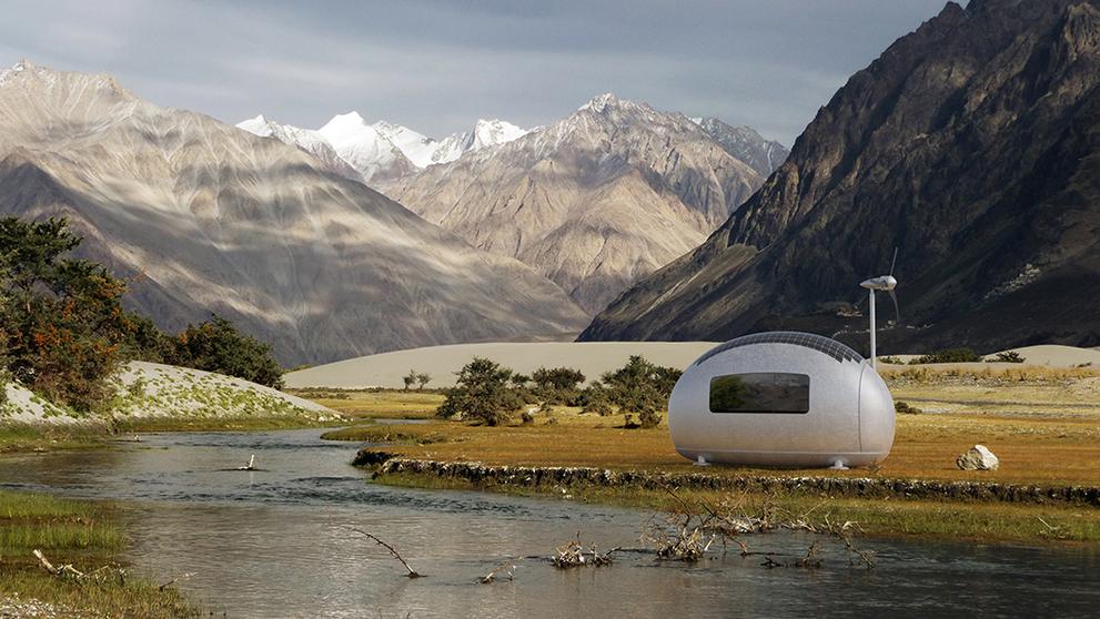 Ekologické minidomečky Ecocapsule - 3