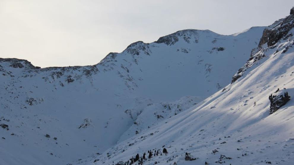Lavinové pole v Rakousku - Lizumer Hutte - 1
