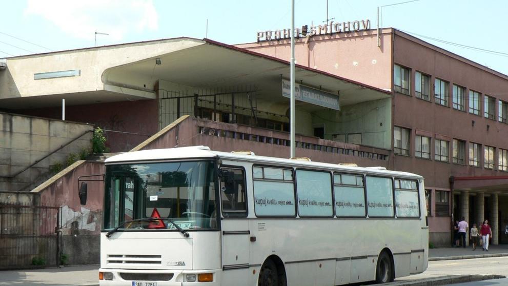 Odstavený autobus - Smíchov - 4