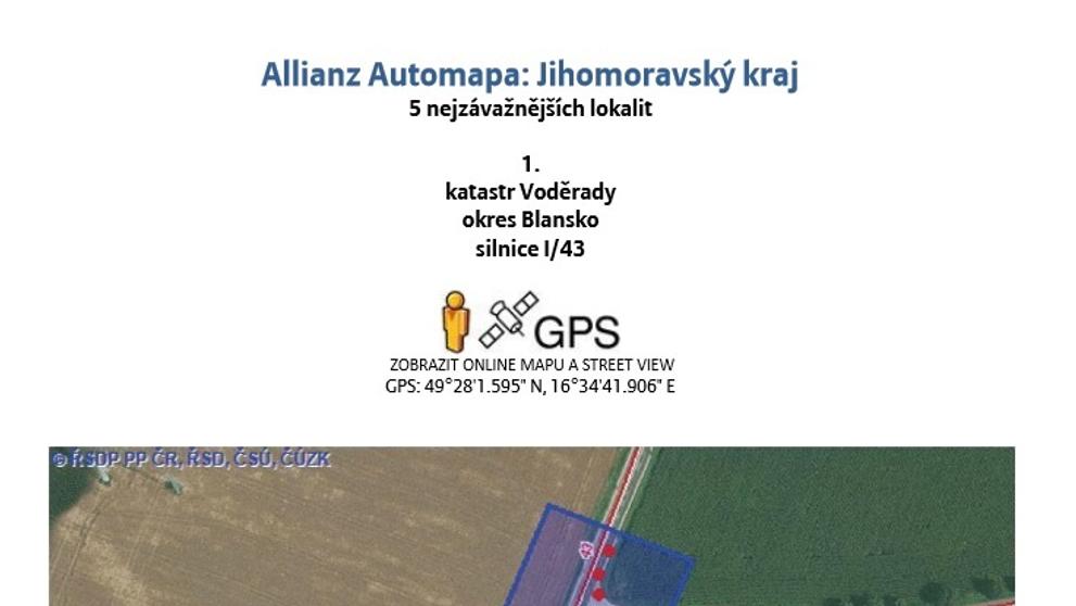 Silnice smrti v Jihomoravském kraji - 1