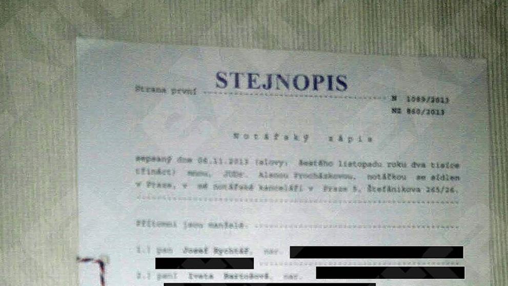 Josef a Rychtář a Iveta Bartošová uzavřeli i předmanželskou smlouvu