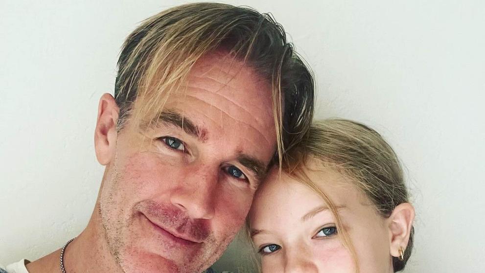James Van Der Beek s dcerou Olivií, 25. 9. 2023