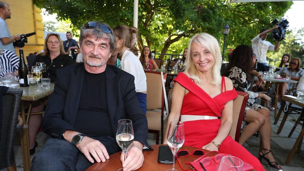 Veronika Žilková s partnerem, 8. 7. 2024