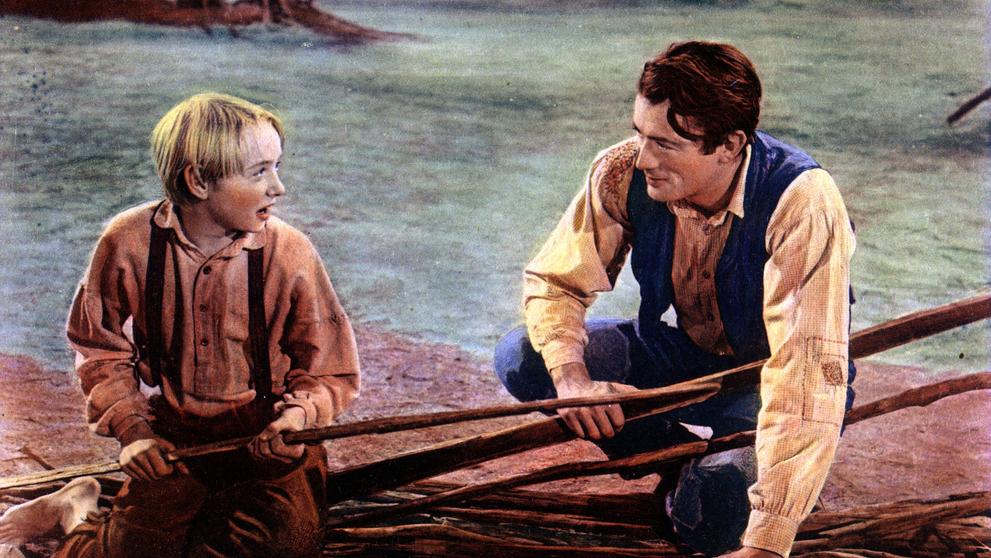 Claude Jarman a Gregory Peck v dramatu The Yearling, 1946 (2)