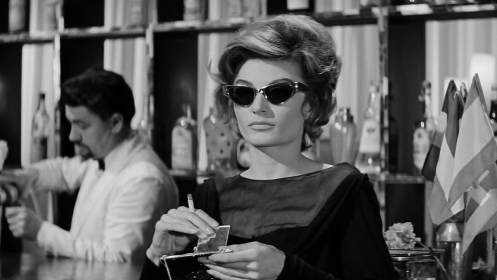 Anouk Aimee ve filmu La dolce vita, 1960